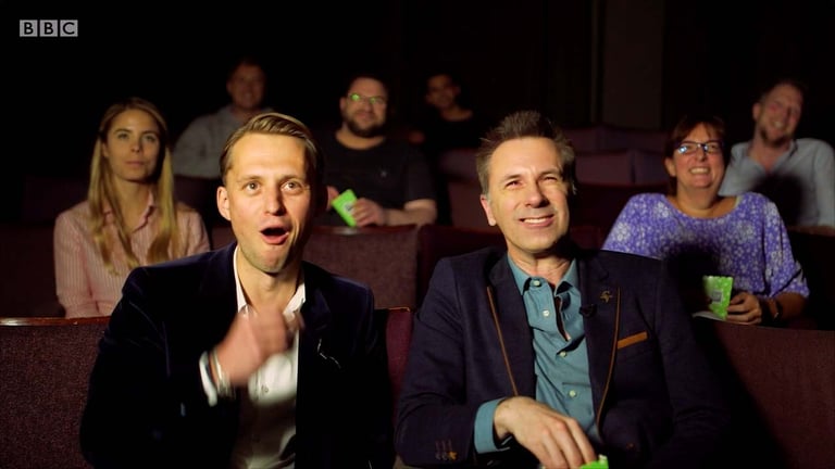 Photo: BBC Click at Realeyes mini cinema