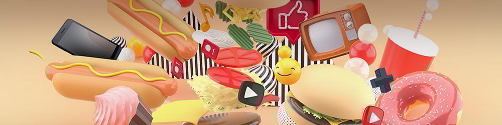 Fast food illustration
