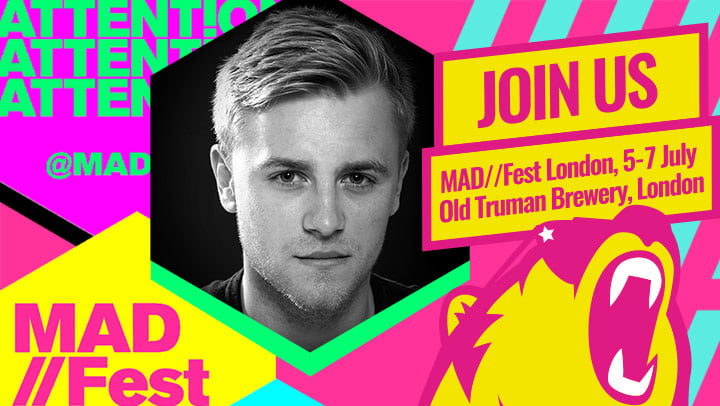 Alex Browne Speaking at MAD//Fest