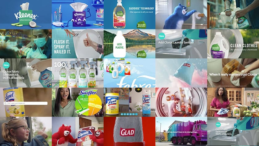 cleaning products ads